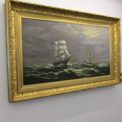 Lots of nautical art