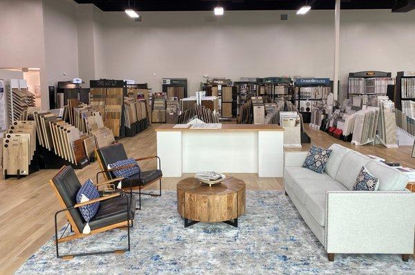 Newly redesigned showroom!