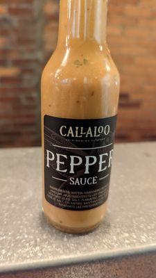 The 2nd hottest sauce that they have (they don't make the first one no more).