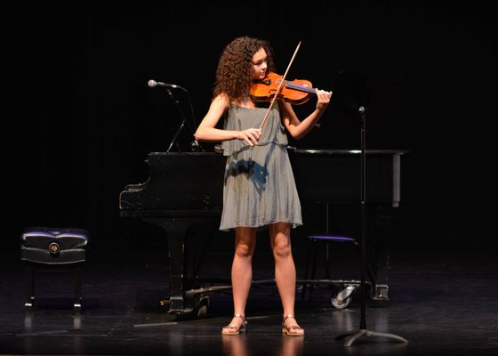 Private music lessons recital.