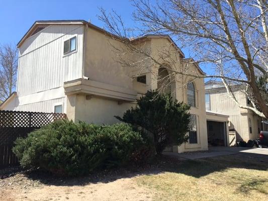 Exterior Stucco/Painting - Before