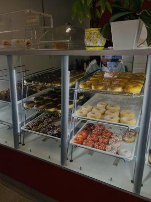 variety of donuts to choose from :)