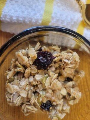 Harvest Blend Granola - No Nuts, Organic Pumpkin Seeds, and raw sunflower seeds