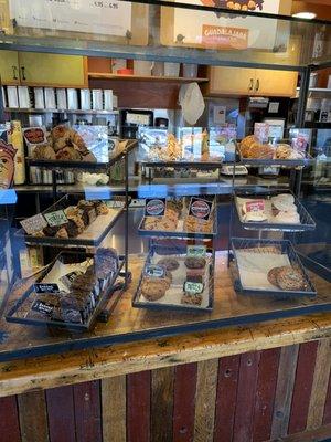 Cafe baked goods