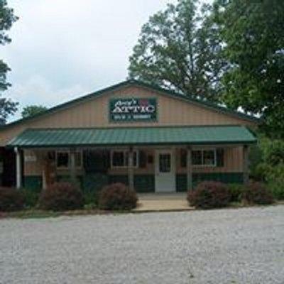 Exterior of Hobby Shop located on ARCY Acres Christmas Tree Farm.