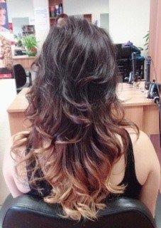 Ombre color