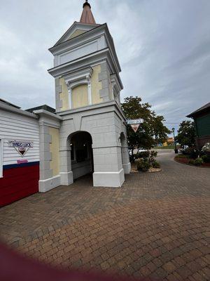 Entrance of diner