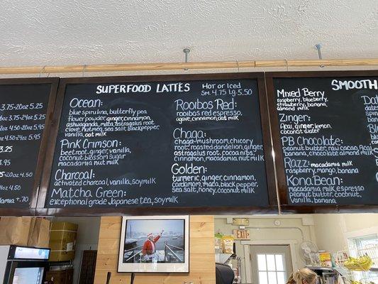 Superfood lattes