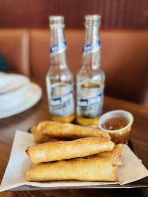 Lumpia.  My boyfriend loved it.