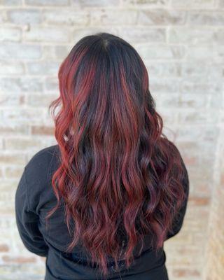 Red Balayage by Jyn