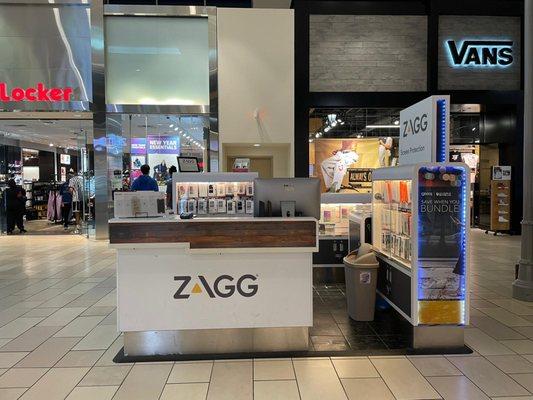 Storefront of ZAGG Memorial City Mall