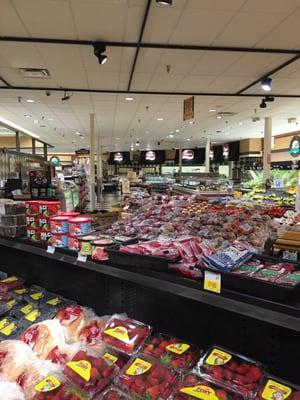 Pretty good selection of fresh baked goods and produce.