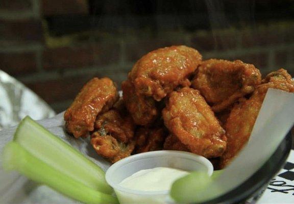 Buffalo Wings (we also have BBQ, Honey Gold, Garlic Parmesan, and Teriyaki)