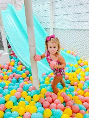 Ball pit and slide!