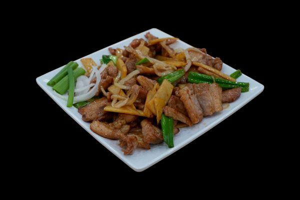 Pork with bamboo shoots