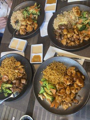 Hibachi combos