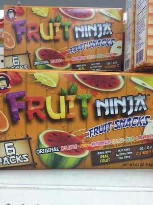 Fruit Ninja fruit snacks