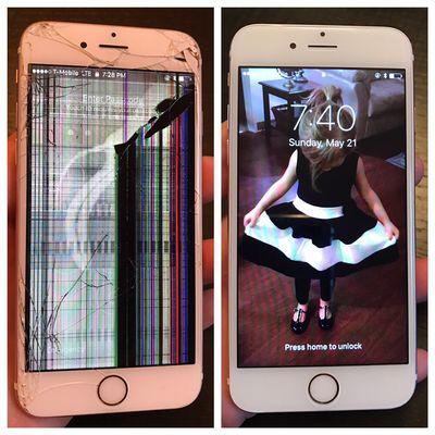 iPhone 6s screen and LCD replacement