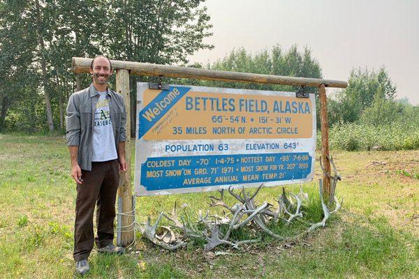 This is Bettles, Alaska and the Bettles Lodge.