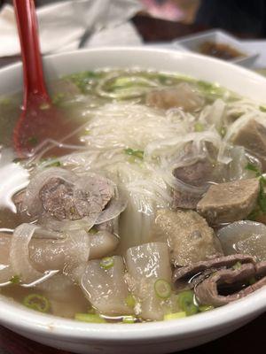 Pho Special Noodle Soup.  Warm, savory,  and delicious.