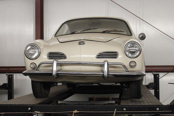 1962 6 Volt Karmann Ghia in pristine condition for sale. All original with matching numbers. Complete restoration! Call today.