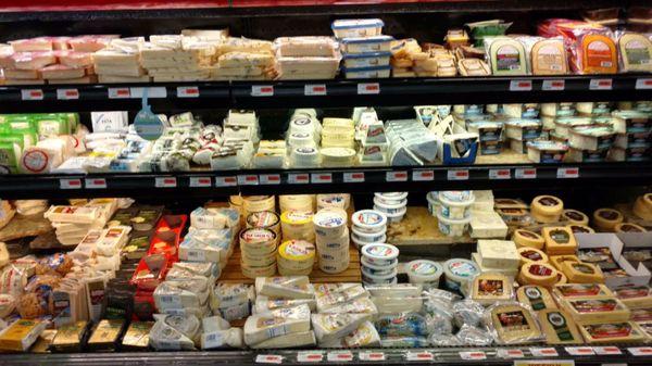 Great cheese selection.