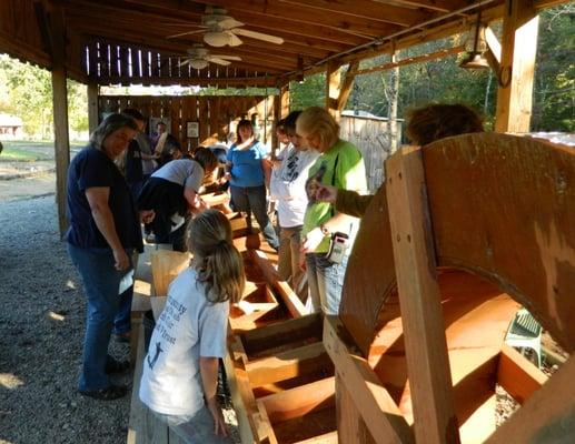 Church groups love the prices and fun at our gem mine.