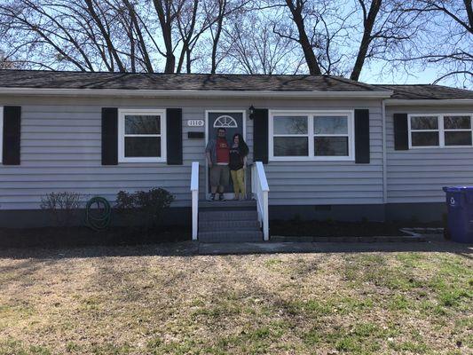 Another great home for these first time home buyers!  So happy I was able to walk with them through the process