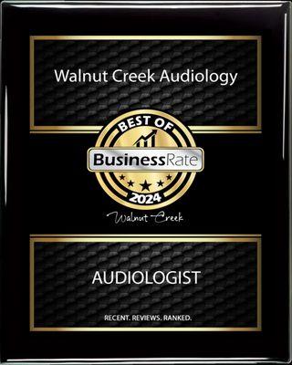 Best Audiologist Award in Walnut Creek 2024