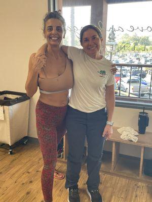 One of the many amazing teachers at Peace Love Yoga in Carlsbad. I come to class everyday because of the selection of classes!