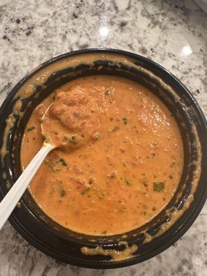 Tomato Bisque.  Tasted awful.  I cannot even describe the flavor.  Very chunky, not creamy.