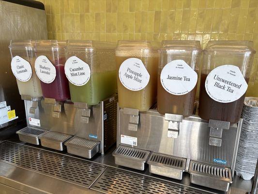 Option of juices