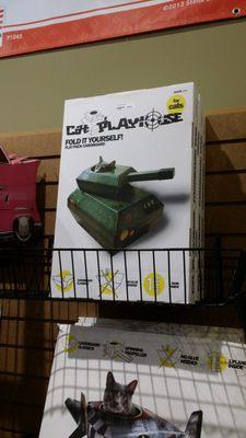 YOUR KITTY IS IN A TANK!! How does this not scream "AWESOME!!"