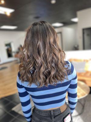 Brunette color refresh