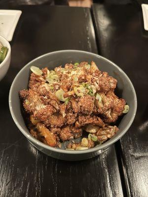 Spicy Buffalo Cauliflower (V)