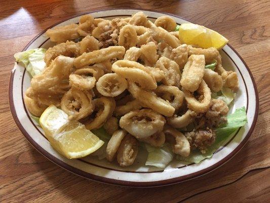 The best Fried Calamari served in style.