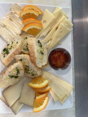 Cheese Platter. Perfect with a glass of your favorite wine.