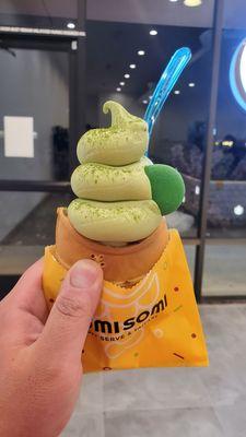 Matcha ice cream!