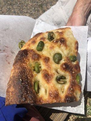 Olive lemon focaccia