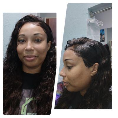 Lace wig install