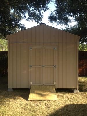 All sizes of sheds built on site