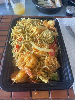 Shrimp Singapore Mei Fun Noodle