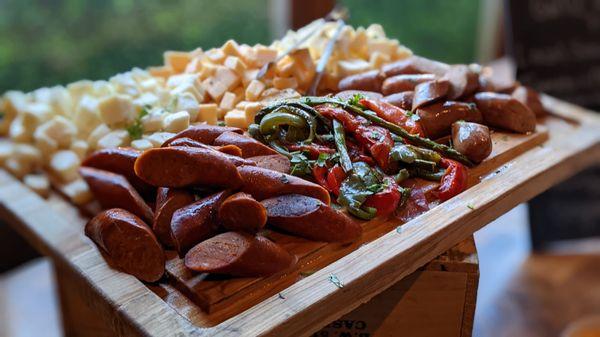 Sausage & Cheese Board