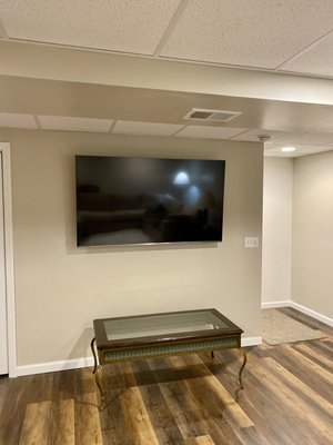 TV Mounting Example