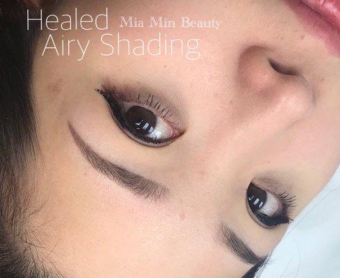 Mia Min Beauty Airy Shading Eyebrows _ More pictures on Instagram ( miamin_ny )