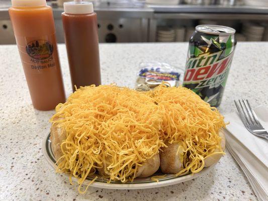 Yep, has to be diet Mountain Dew with my coneys...