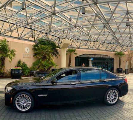 BMW 750Li @ Hyatt Regency Santa Clara, Ca