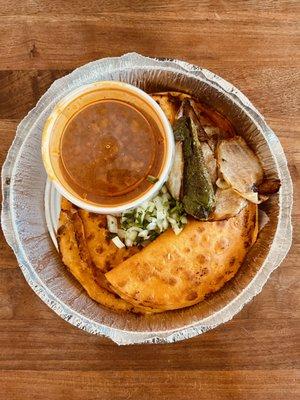 Quesa Birria - It's great, but not their speciality. Still great.