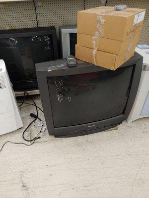 Tube TV that may or may not work for $32 +