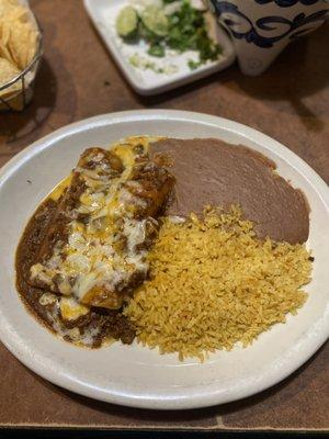 Lunch Enchiladas Combo